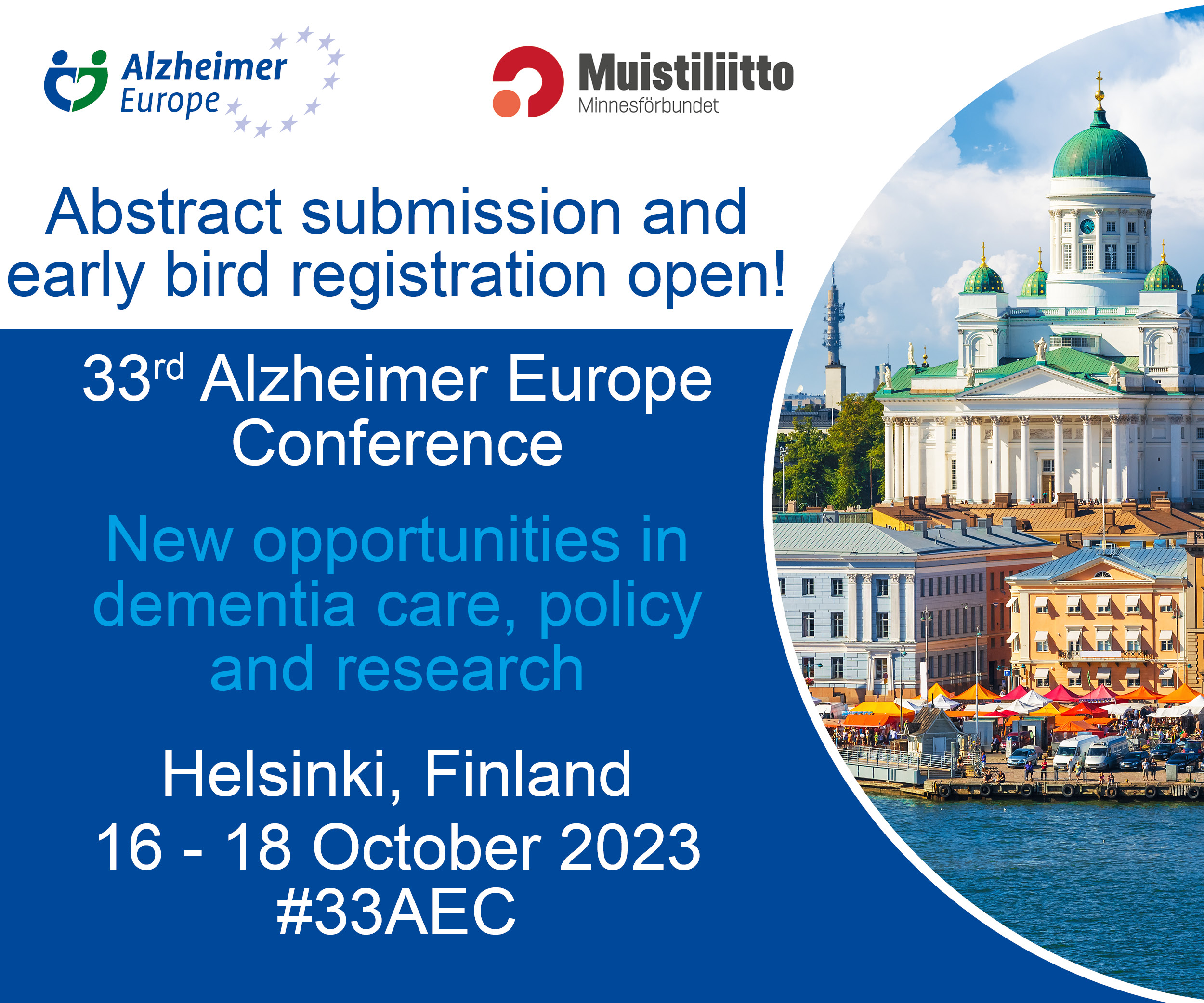 One month left to submit your abstract for the 33rd Alzheimer Europe ...