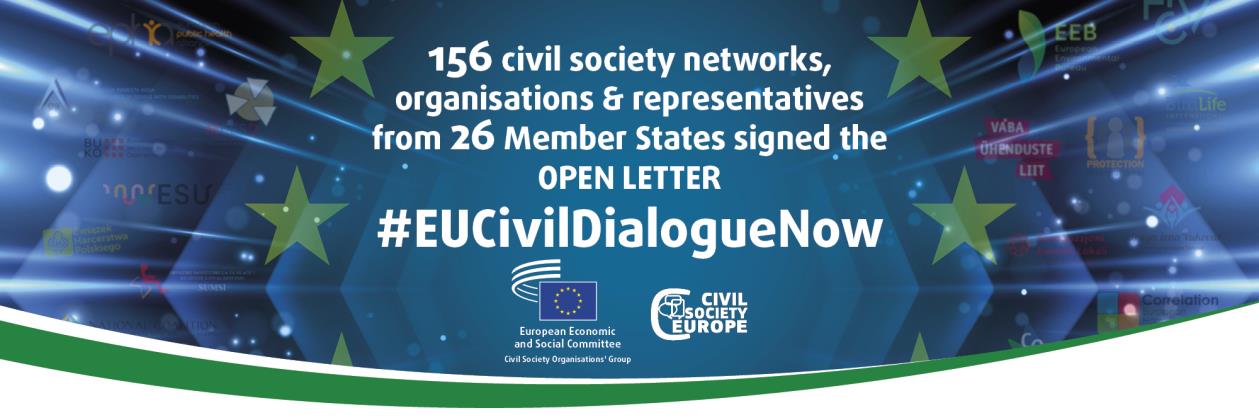 Civil society organisations publish open letter to European ...