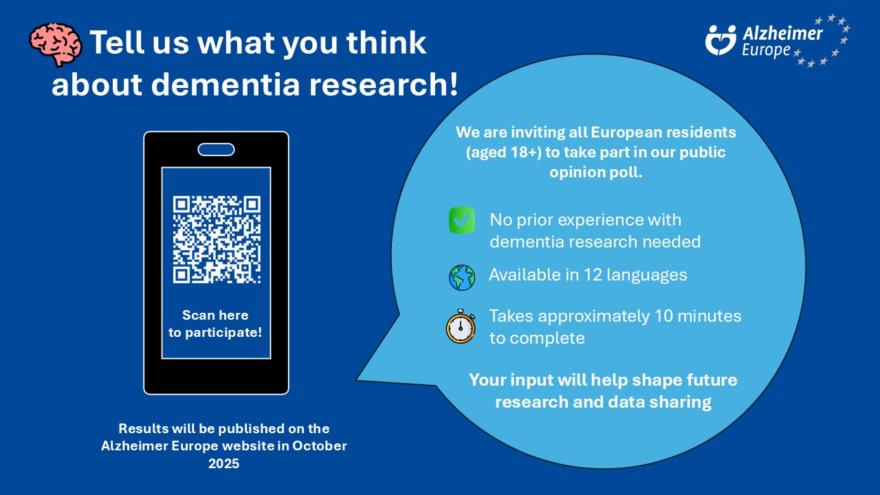 Alzheimer Europe invites people across Europe to participate in its ...