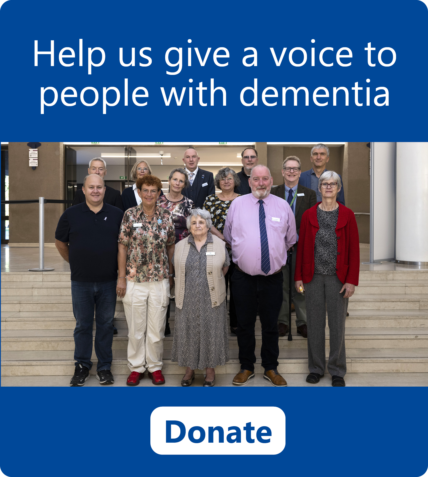 AE Donate button 2026 landing page