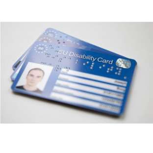 Eu Disability card
