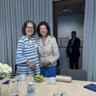 Pia and Queen Silvia