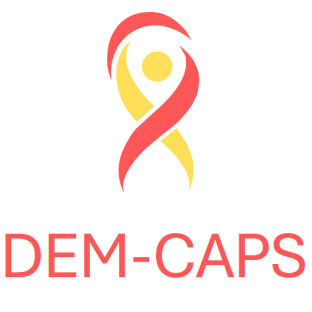 DEM-CAPS logo
