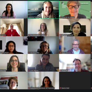 Group photo of 21 April Academy session