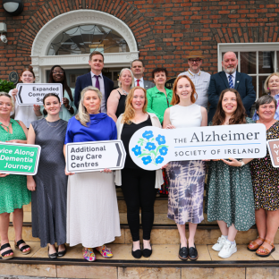The Alzheimer Society of Ireland at Leinster House for their pre budget submission 