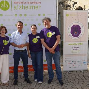 ALA team with Minister Max Hahn