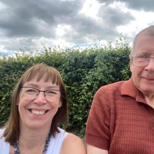 Fiona and her husband Ian