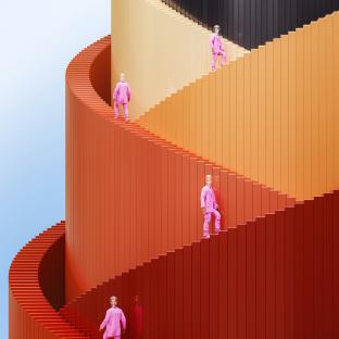 Graphic depicting stages
