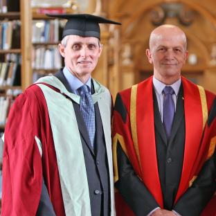 Chris Roberts Honorary Fellow Bangor University 2