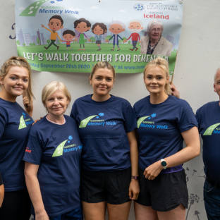 Memory Walk - Ciara, Marian, Ali, Emma & Chris Purcell