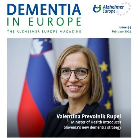 Dementia in Europe magazine issue 44, February 2024 | Alzheimer Europe