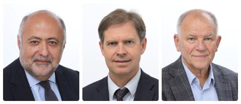 Pictured (left to right): Dimitris Tsiodras MEP, Ondřej Dostál MEP, Vytenis Andriukaitis MEP 