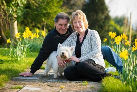Hilary Doxford and Peter Paniccia