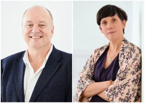 Jean Georges (left) and Angela Bradshaw (right)