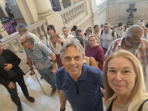 Annick and Geert at the Memory Palace