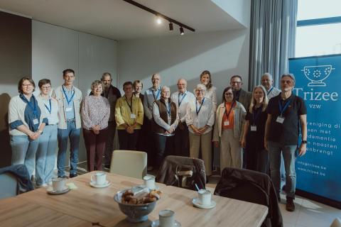 Group photo during discussions with Belgian policymakers on the planned reform of Belgium’s euthanasia law
