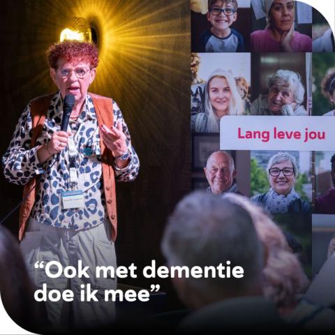 Gerda speaking at Brain Brigade event